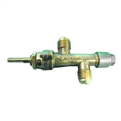 Válvula de control de pozo de fuego de gas de latón